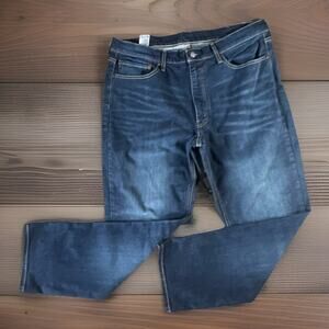 Y2K grunge Levi’s 541 athletic taper jeans dark wash denim skater streetwear